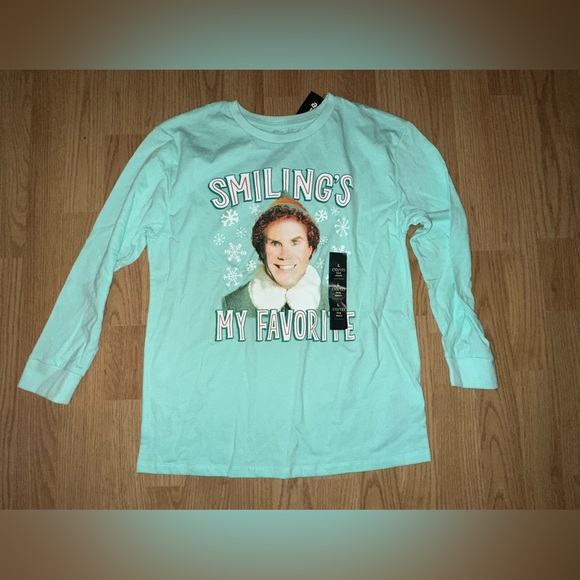 Girls Elf The Movie Shirt Size Large (10/12) New - Picture 1 of 4
